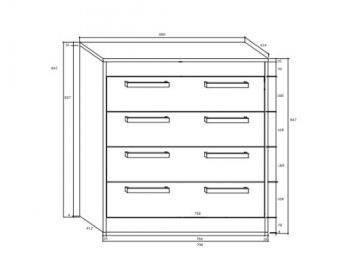 Komoda Maximus 4S MXS-11