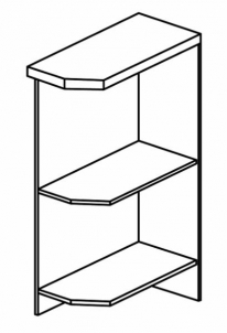 Pastatoma spintelė Prowansja D25PZ