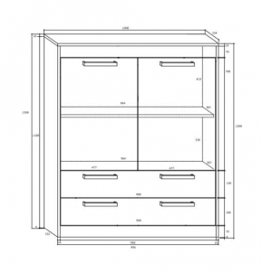 Pastatoma spintelė Maximus 26