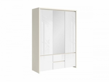 Cupboard Kaspian SZF5D2S white/white sparkling