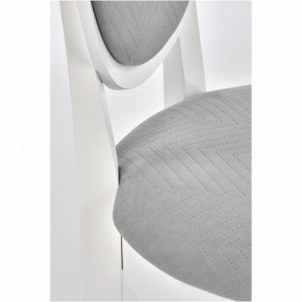 Dining chair VELO white / black