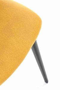 Dining chair K470 mustard / dark grey