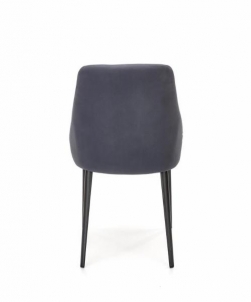 Dining chair K470 mustard / dark grey