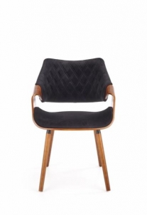 Dining chair K-396 walnut / black