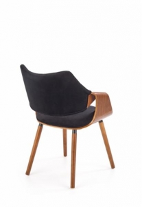 Dining chair K-396 walnut / black