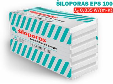 Polistirolas EPS100 (1000x1000x200) (pak. 0,6 kub.m / 3 kv.m) 