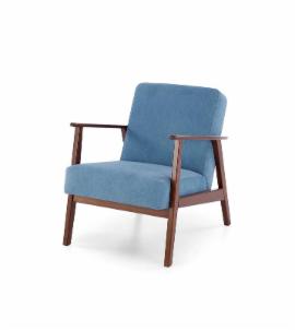 Fotelis MILANO 1S mėlyna Atzveltnes krēsli, pufi
