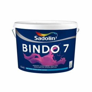 Dažai latekso Bindo 7 BW matiniai 10ltr. Emulsijas krāsas