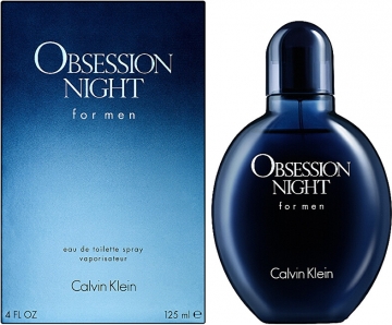 Tualetinis vanduo Calvin Klein Obsession Night EDT 125ml Kvepalai vyrams