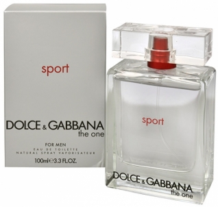 Tualetes ūdens Dolce & Gabbana The One Sport EDT 50ml Vīriešu smaržas