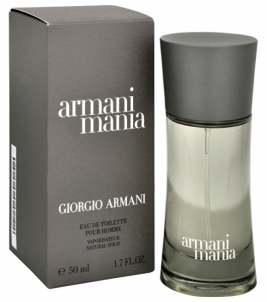 Tualetinis vanduo Giorgio Armani Mania EDT 100ml Kvepalai vyrams