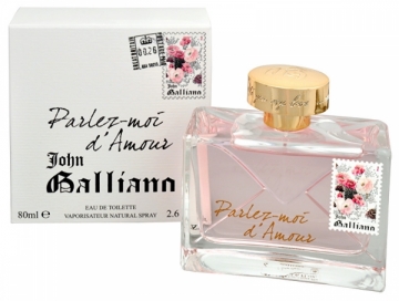 Tualetes ūdens John Galliano Parlez-Moi d´Amour EDT 50ml Sieviešu smaržas