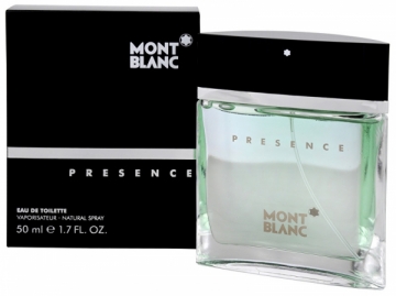 Tualetinis vanduo Mont Blanc Homme Presence EDT 50 ml Kvepalai vyrams