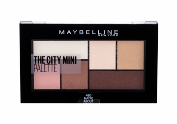 Akių šešėliai Maybelline The City Mini 480 Matte About Town Eye Shadow 6g Acu ēnas