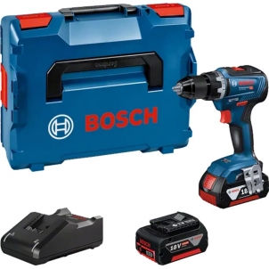 Akumuliatorinis suktuvas-gręžtuvas BOSCH GSR 18V-55 Аккумуляторные дрели шуруповерты