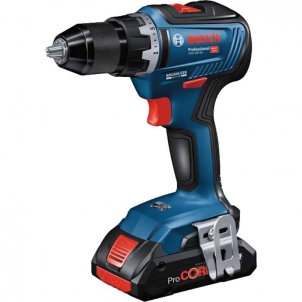 Akumuliatorinis suktuvas-gręžtuvas BOSCH GSR 18V-55