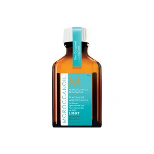 Aliejus plaukams Moroccanoil Oil (Treatment For Fine Or Light -Coloured Hair ) Hair (Treatment For Fine Or Light -Coloured Hair ) - 25 ml Hair building measures (creams,lotions,fluids)