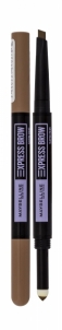 Antakių pieštukas Maybelline Express Brow Dark Blonde Satin Duo 0,71g Acu zīmuļi un laineri