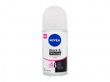 Antiperspirantas Nivea Invisible For Black & White 48h Antiperspirant 50ml Clear Dezodoranti, antiperspiranti