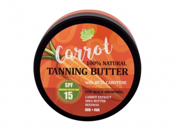 Apsaugos nuo saulės priemonė Vivaco Bio Carrot Suntan Butter 150ml SPF15 Creams for face