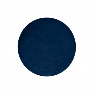 Apvalus tamsiai mėlynas kilimas POSH | ratas 100 cm
