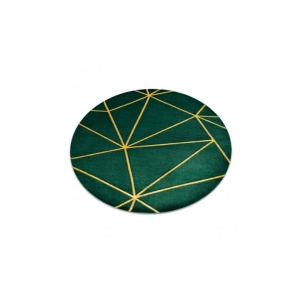 Apvalus žalias kilimas EMERALD Glamour | ratas 120 cm 