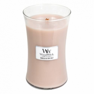 Aromatinė žvakė WoodWick Scented candle vase Vanilla & Sea Salt 609.5 g 