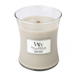 Aromatinė žvakė WoodWick Scented candle vase Wood Smoke 275 g 