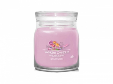 Aromatinė žvakė Yankee Candle Aromatic candle Signature glass medium Hand Tied Blooms 368 g 