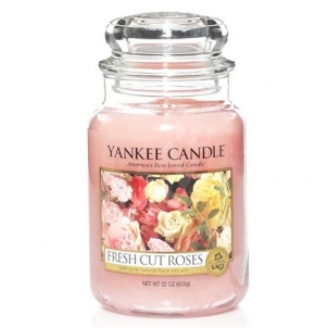 Aromatinė žvakė Yankee Large Fresh Cut Roses 623 g 