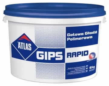 ATLAS RAPID, 18 kg, polimerinis glaistas Apmetumi