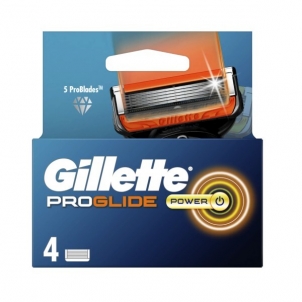 Atsarginės galvutės Gillette Gillette Fusion ProGlide Power 4 vnt Depilācijas līdzekļi