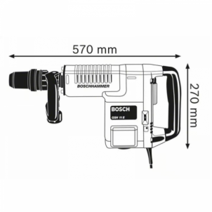 Atskėlimo plaktukas BOSCH GSH 11 E .