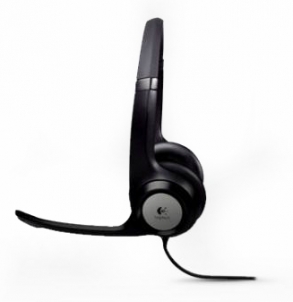 Ausinės Logitech H390 USB Computer-Headset black