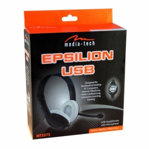 Ausinės Media-Tech MT3573 Epsilion USB