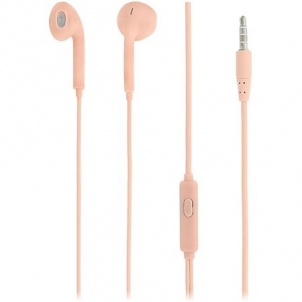 Ausinės Tellur In-Ear Headset Fly, Noise reduction Memory Foam Ear Plugs pink Austiņas ar vadu
