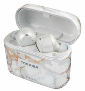 Ausinės Toshiba RZE-BT750E rose gold marble Belaidės, bluetooth ausinės