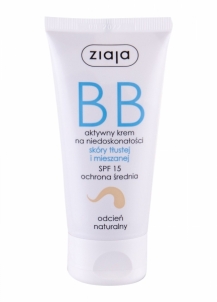 BB kremas Ziaja Natural Oily and Mixed Skin 50ml SPF15 