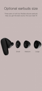 Belaidės ausinės Orsen T3 Bluetooth Earphones black