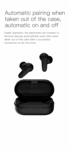 Belaidės ausinės Orsen T3 Bluetooth Earphones black