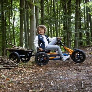 Berg pedalinis kartingas, oranžinis