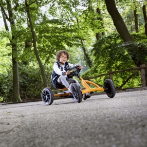 Berg pedalinis kartingas, oranžinis