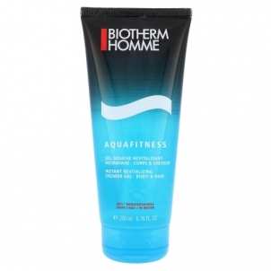 Biotherm Homme Aquafitness Revitalizing Showe Gel Cosmetic 200ml Dušo želė