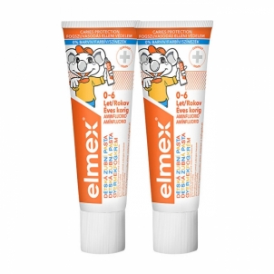 Dantų pasta Elmex Kids Duopack Toothpaste 2 x 50 ml Zobu pastas, skalojamais līdzekli