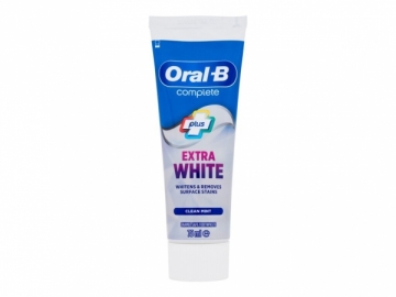 Dantų pasta Oral-B Complete Plus Extra White 75ml Cool Mint Dantų pasta, skalavimo skysčiai