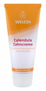 Dantų pasta Weleda Toothpaste Calendula 75ml Dantų pasta, skalavimo skysčiai