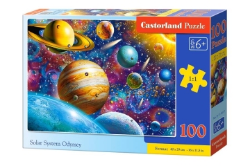 Dėlionė Castorland Solar System Odyssey, 100 dalių 