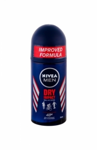 Dezodorantas Nivea Men Dry Impact 48h Antiperspirant Roll-on Cosmetic 50ml 