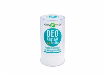 Dezodorantas Purity Vision Mineral crystal deo 24 hours - 120 g