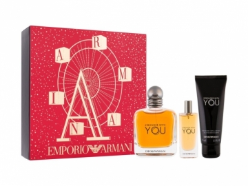 Gift set Tualetinis vanduo Giorgio Armani Emporio Armani Stronger With You Eau de Toilette 100ml Kvepalų ir kosmetikos rinkiniai